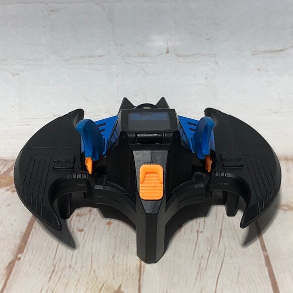 Imaginext DC Super Friends BATWING Blue Bat Jet Plane Fisher Price With Batman - Picture 4 of 10